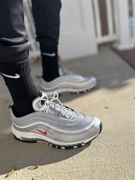 nike air max 97 herren silber|Nike 97 og silver bullet.